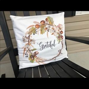 Fall accent pillow